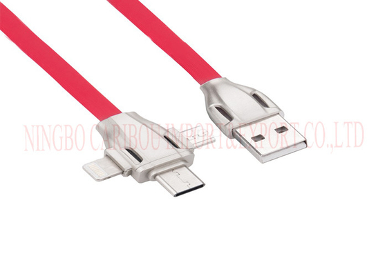 3 in 1 USB-Koord van de Kabel Veelvoudig Lader, de Multikabel van Functie Mobiele USB